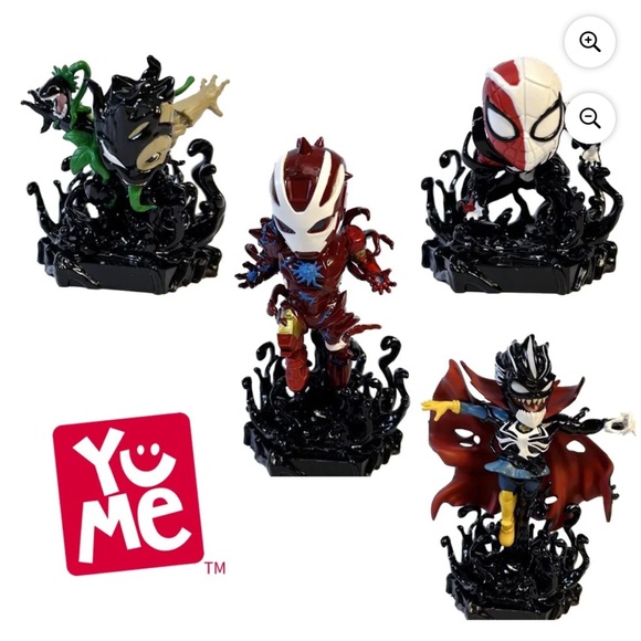 YuMe Spider-Man Maximum Venom Series Hero Box - Venomized Spider-Man NIB - Picture 2 of 9